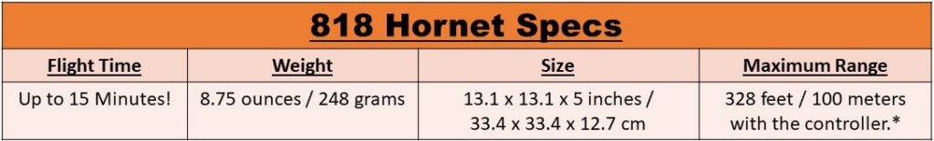 altair 818 hornet childs drone